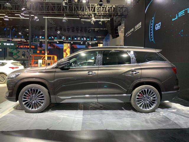 广州车展探营：提供5/6/7座车型 捷途X95中型SUV