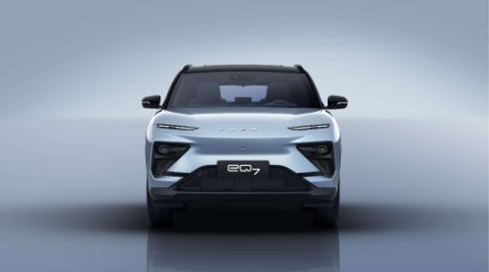 低趴动感外观！奇瑞全铝平台SUV eQ7官图曝光！