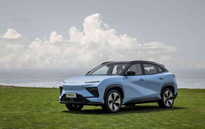 奇瑞新能源中型纯电SUV eQ7 即将首发亮相上海车展