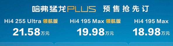 18.98万元起 哈弗猛龙PLUS今日开启预售
