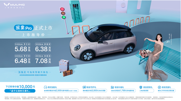缤纷自有我！缤果Pro正式上市，上市指导价5.68万元起